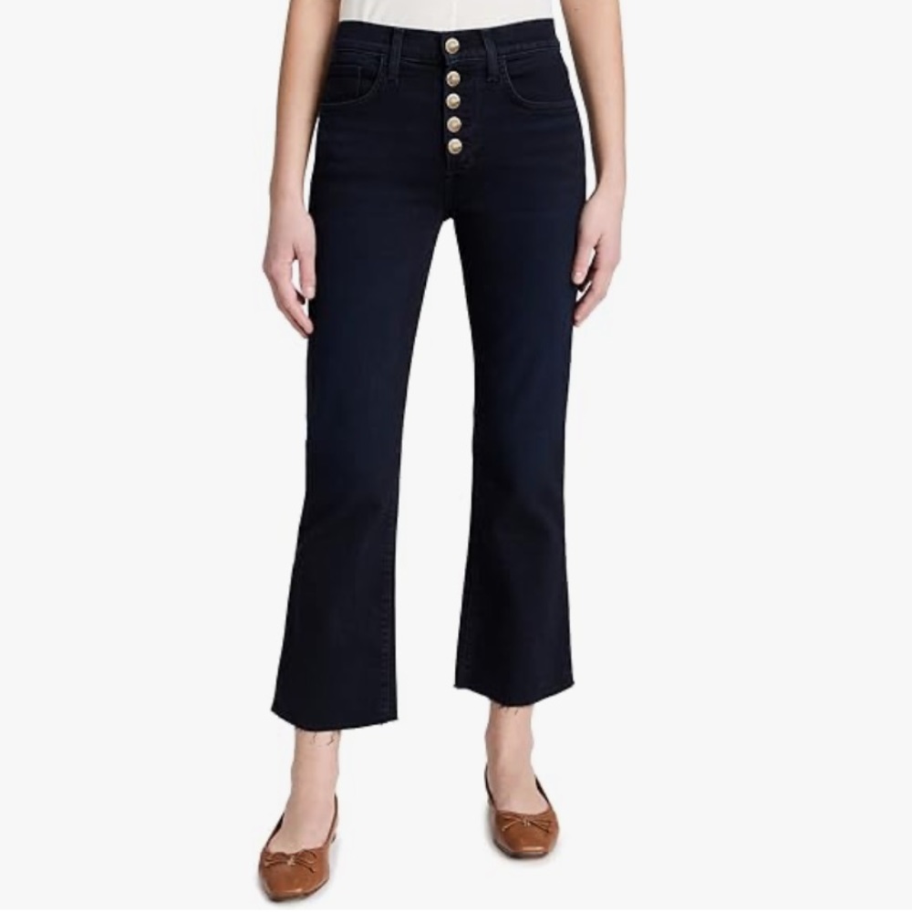 Joe's Jeans Callie High-Rise Crop Bootcut Jeans size 30 - Picture 9 of 9